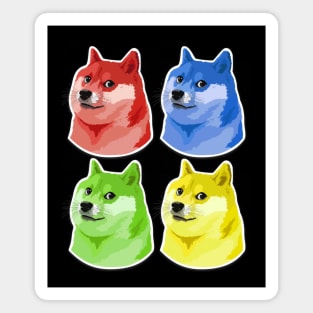 Doge Color Magnet